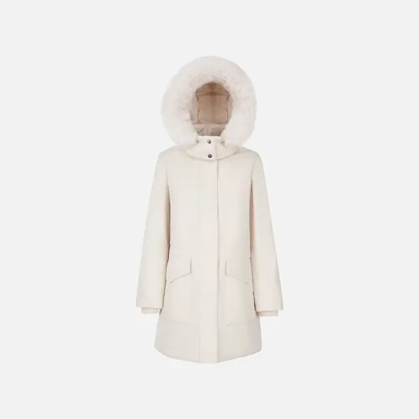 GEOX Cream Women's Quilted Jacket Geox Spherica - Women's