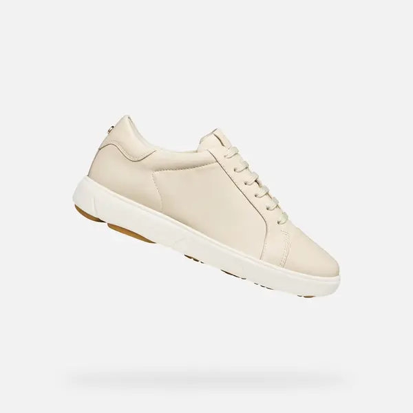 GEOX Cream women's sneakers Geox Nebula 2.0 C - Women's
