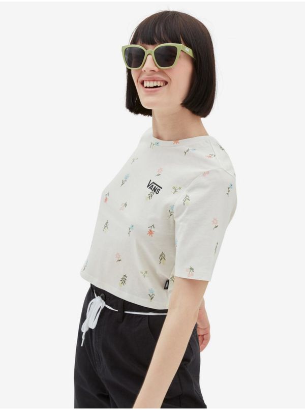 Vans Creamy Women's Floral T-Shirt VANS - Women