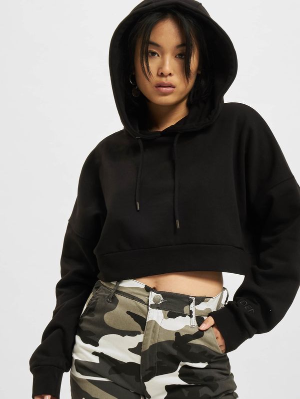 DEF Cropped hood, black
