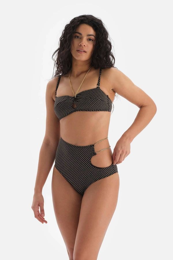 Dagi Dagi Черно бикини без презрамки