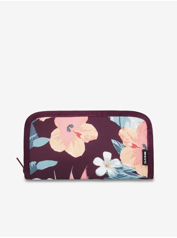 Dakine Dakine Luna Burgundy Women's Flowered Wallet - Ladies