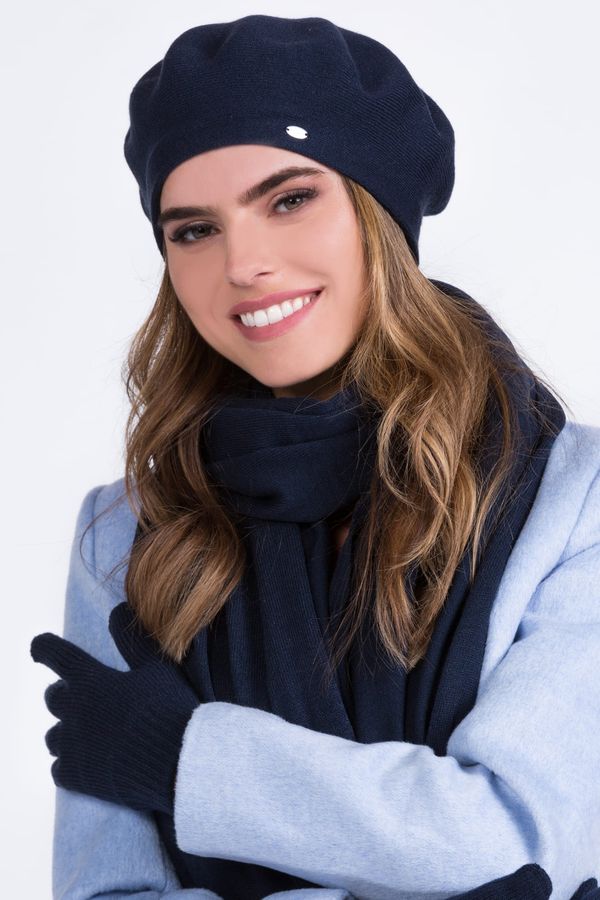 Kamea Дамска барета. Kamea Kamea_Beret_K.20.045.12_Navy_Blue