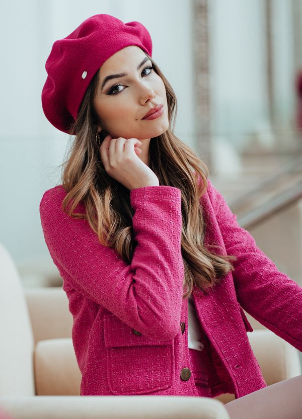 Kamea Дамска барета. Kamea Kamea_Beret_K.20.045.30_Fuchsia