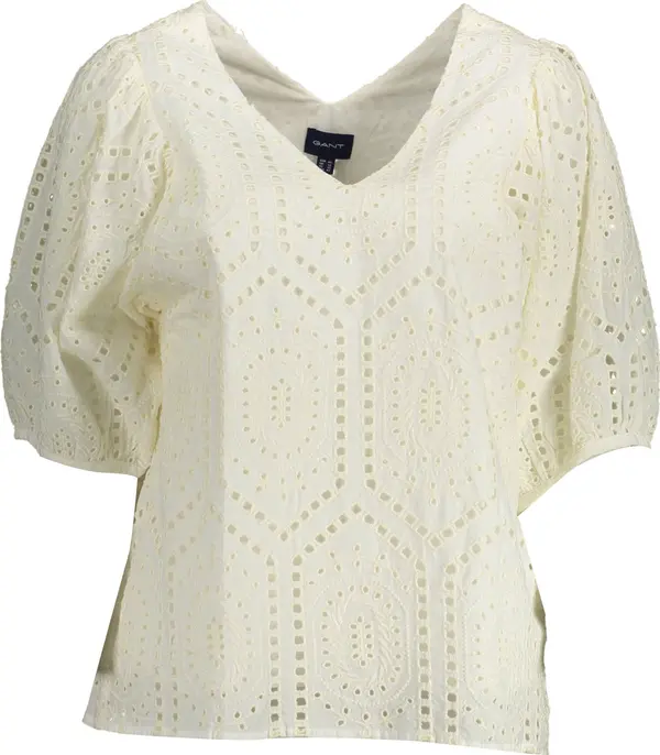 Gant Дамска блуза с къс ръкав