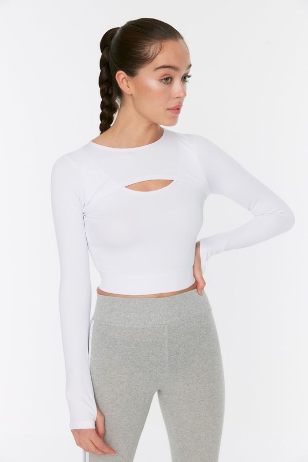 Trendyol Дамска блуза Trendyol Detailed