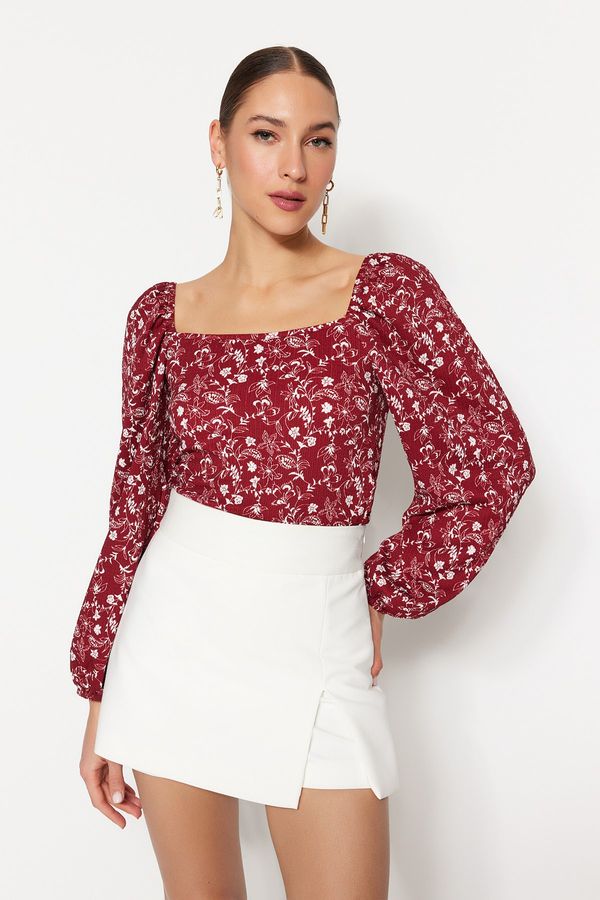 Trendyol Дамска блуза Trendyol Floral