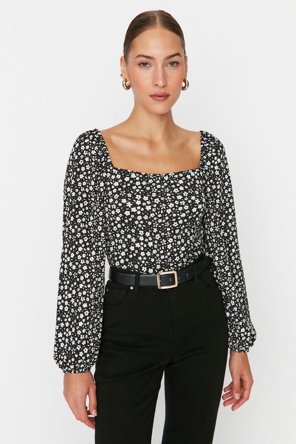 Trendyol Дамска блуза Trendyol Floral