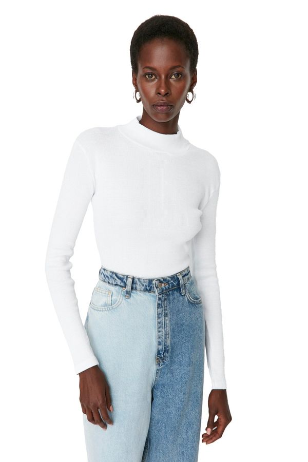 Trendyol Дамска блуза Trendyol Knitted