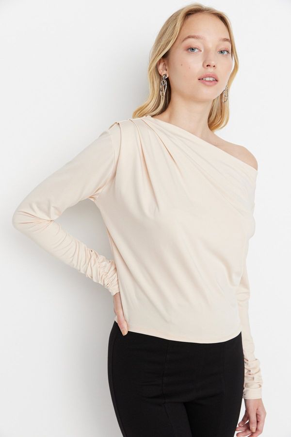 Trendyol Дамска блуза Trendyol Knitted