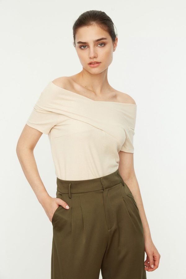 Trendyol Дамска блуза Trendyol Knitted