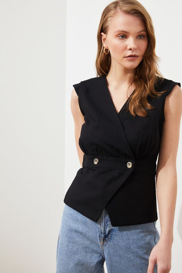 Trendyol Дамска блуза Trendyol Sleeveless