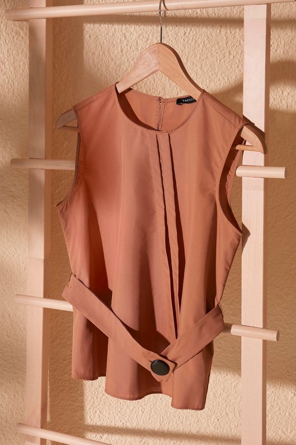 Trendyol Дамска блуза Trendyol Sleeveless