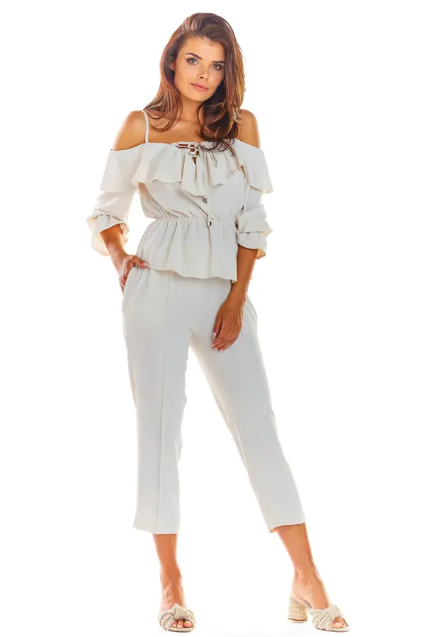 Awama Дамска блуза. Awama Ruffle