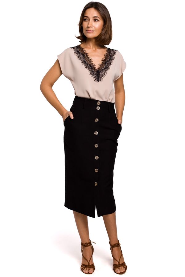 Stylove Дамска блуза. Stylove Lace detailed