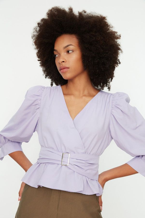 Trendyol Дамска блуза. Trendyol Monochrome