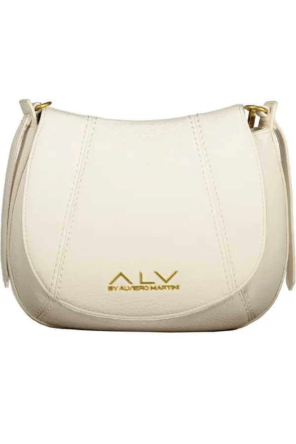 ALV BY ALVIERO MARTINI Дамска бяла чанта ALV