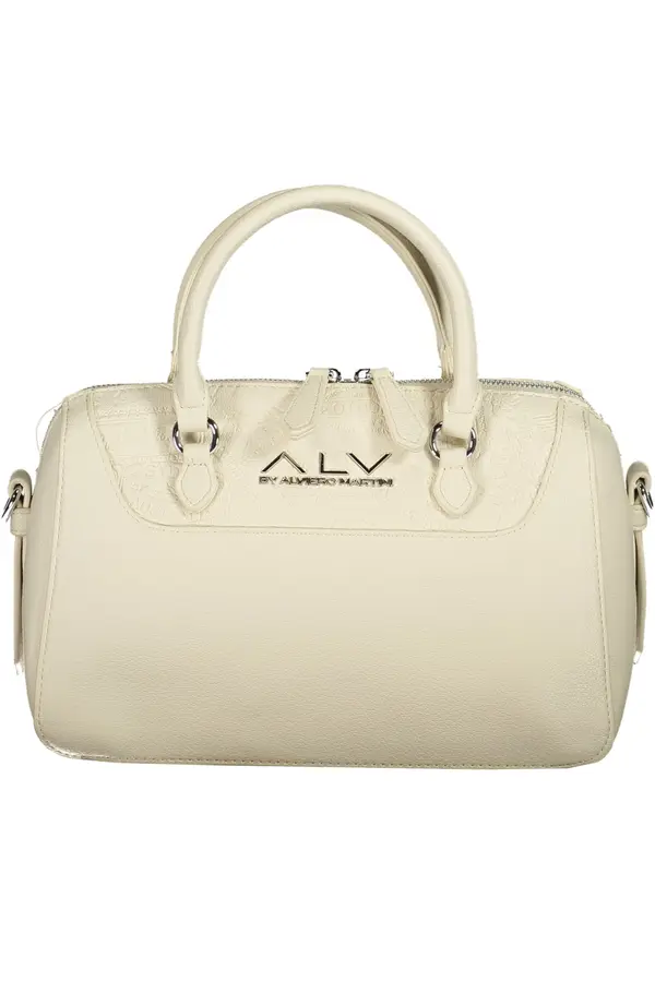 ALV BY ALVIERO MARTINI Дамска бяла чанта ALV By Alviero Martini