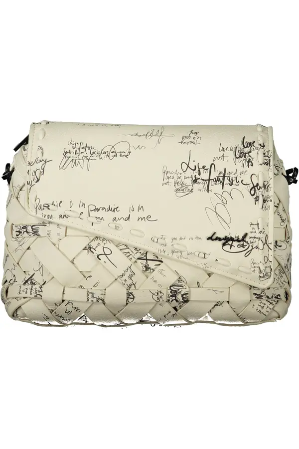 DESIGUAL Дамска чанта Desigual бяла