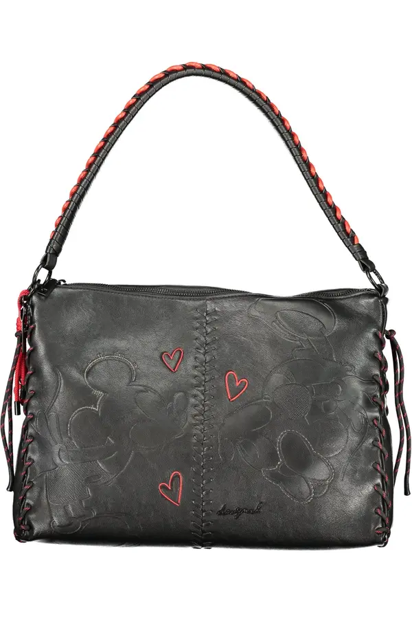 DESIGUAL Дамска чанта Desigual, черна