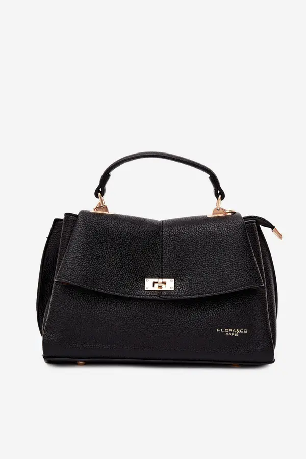 FLORA & CO Дамска чанта Flora&amp;Co, изработена от еко кожа