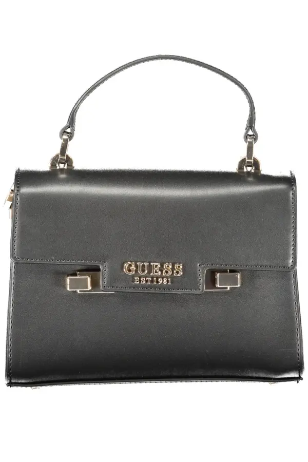 GUESS JEANS Дамска чанта GUESS черна