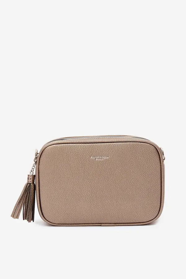 FLORA & CO Дамска чанта за през рамо Flora&amp;Co от имитация на кожа