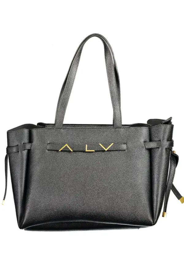 ALV BY ALVIERO MARTINI Дамска черна чанта ALV BY ALVIERO MARTINI