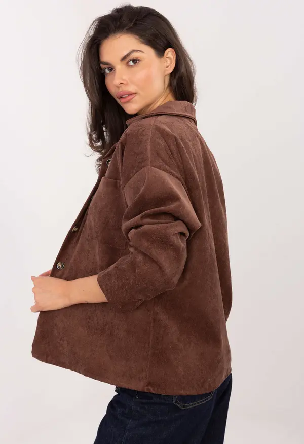 Sublevel Дамска кафява риза