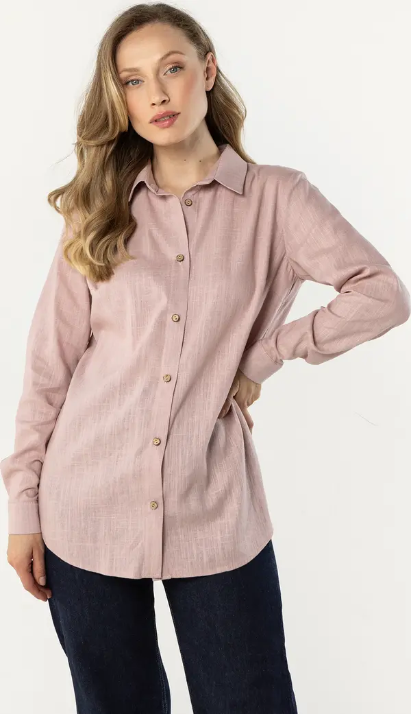 Awama Дамска ленена риза Awama A768