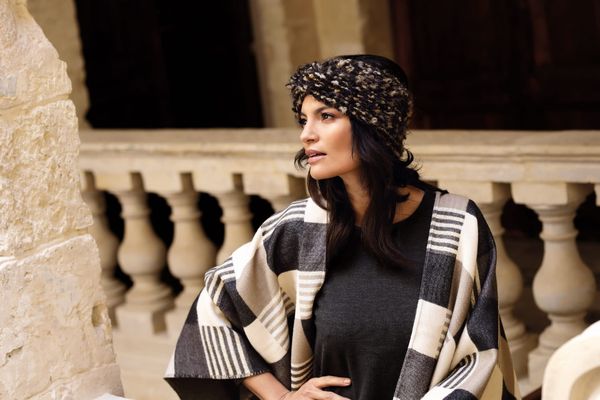 Kamea Дамска лента за глава. Kamea Kamea_Headband_K.19.365.08_Black-Honey