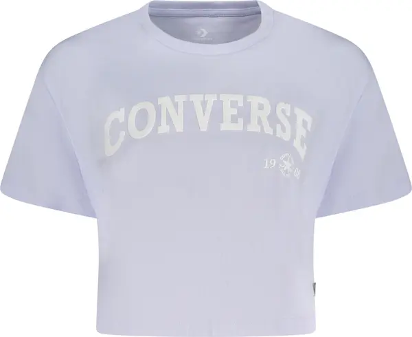 Converse Дамска лилава тениска Converse