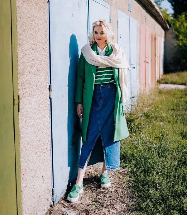 Trendyol Дамска миди пола Trendyol