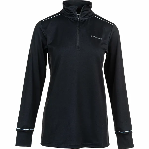 Endurance Dámská mikina Endurance Crinol Light The Night Midlayer Black