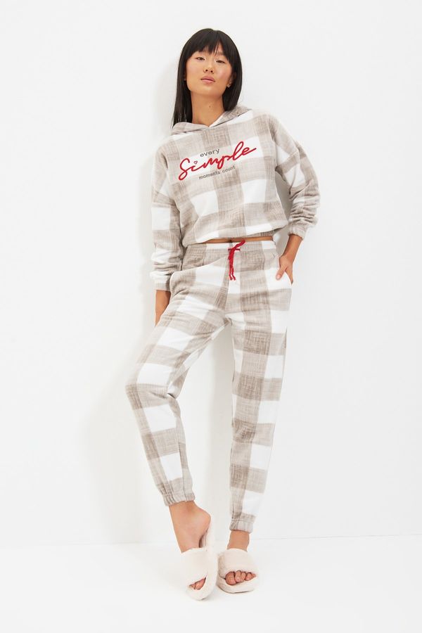 Trendyol Дамска пижама Trendyol Checkered
