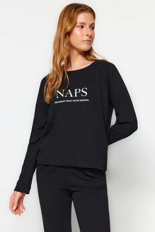 Trendyol Дамска пижама Trendyol Printed