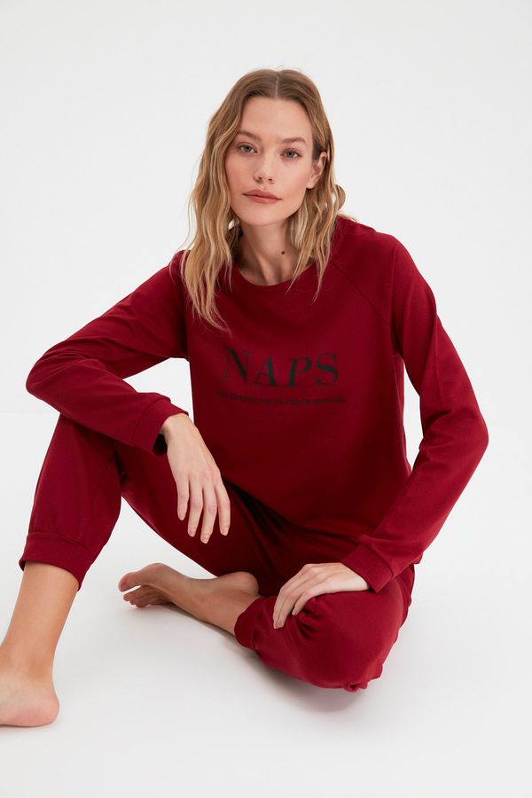 Trendyol Дамска пижама Trendyol Printed