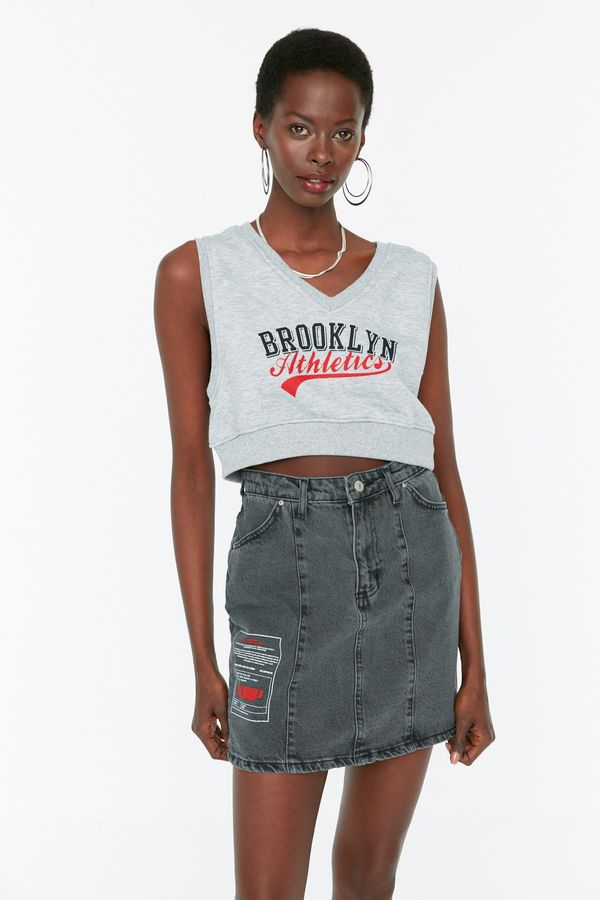 Trendyol Дамска пола Trendyol Denim