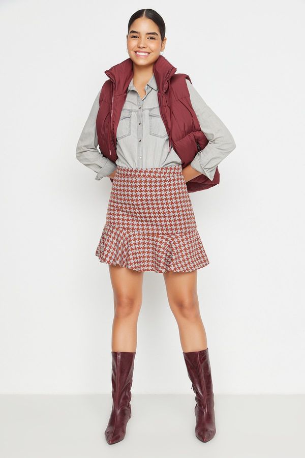 Trendyol Дамска пола Trendyol Ruffle