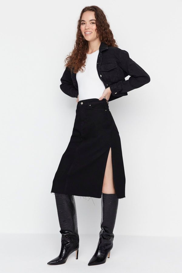 Trendyol Дамска пола. Trendyol Black