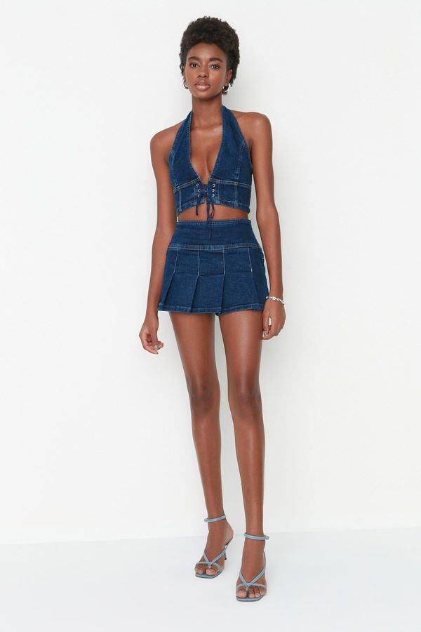 Trendyol Дамска пола. Trendyol Denim