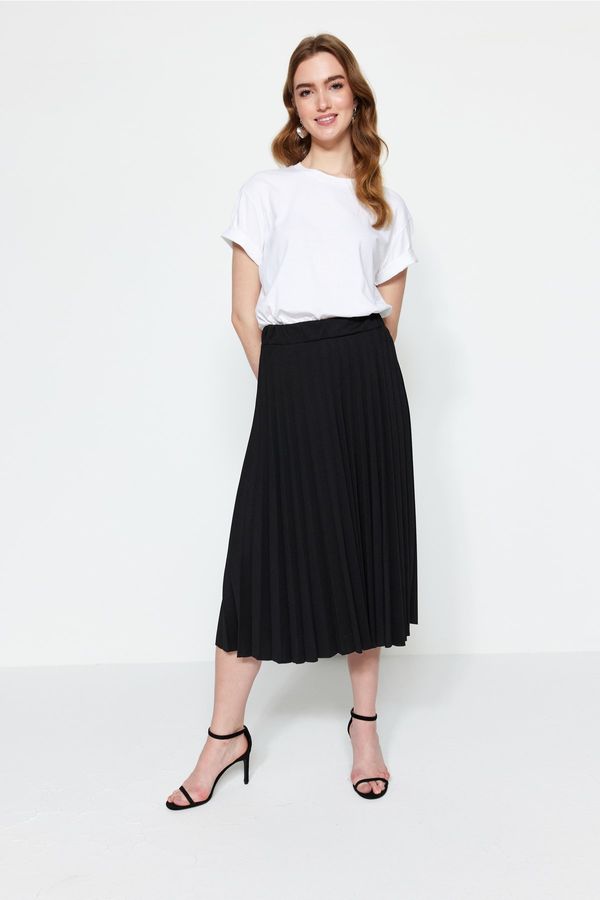 Trendyol Дамска пола. Trendyol TWOSS23ET00048/Black