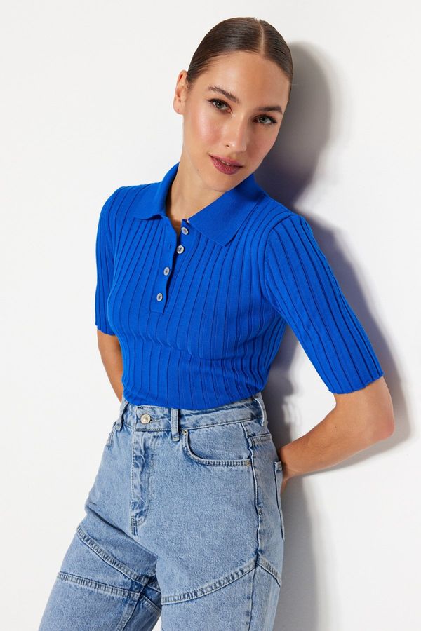 Trendyol Дамска поло риза Trendyol Knitwear