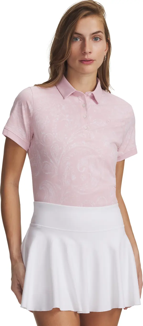 Under Armour Дамска поло тениска с щампа Under Armour