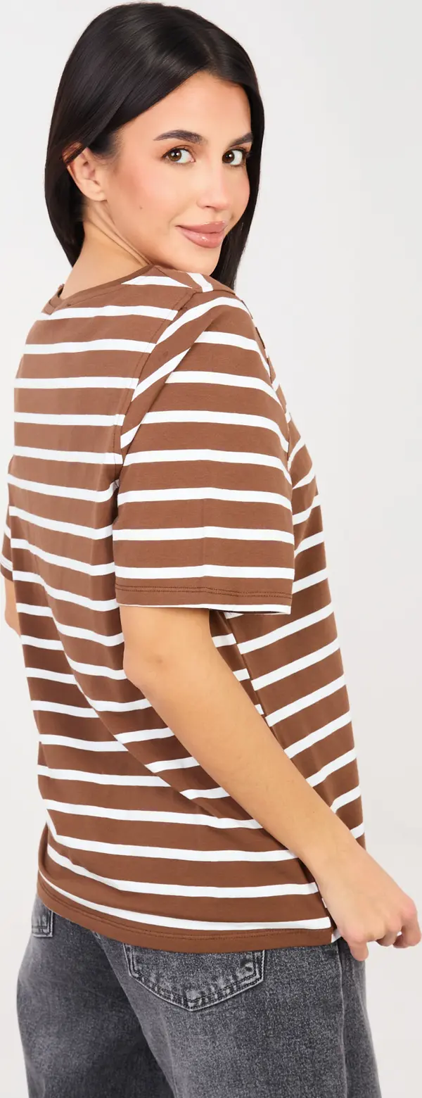 RUE PARIS Дамска раирана тениска