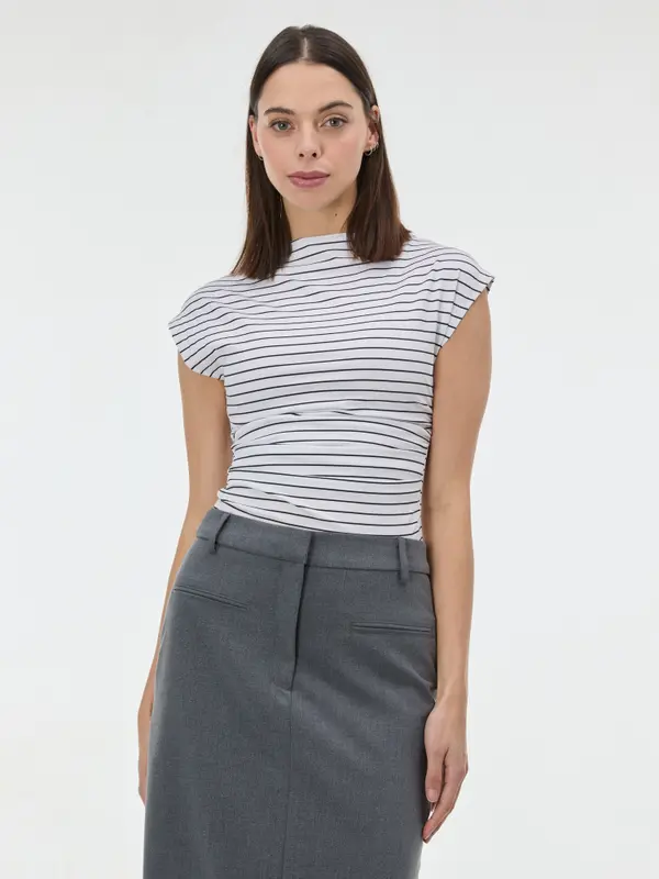 Orsay Дамска раирана тениска ORSAY