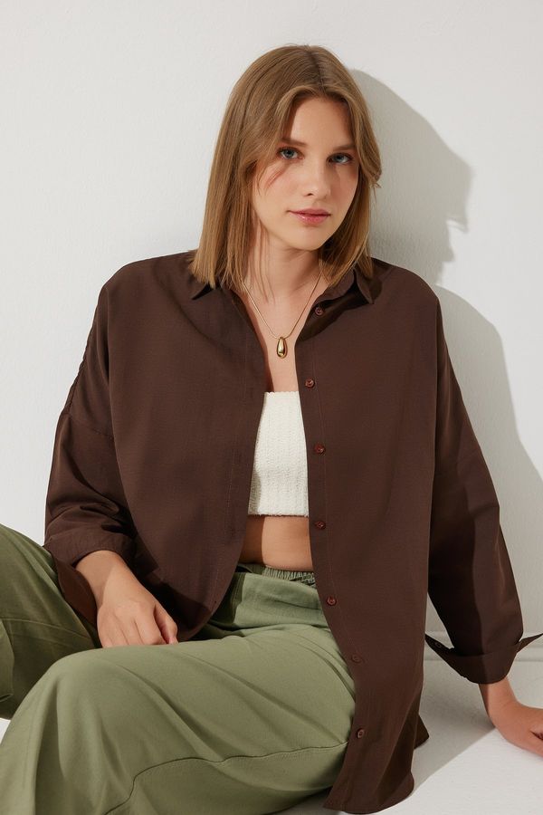 Happiness İstanbul Дамска риза Happiness İstanbul