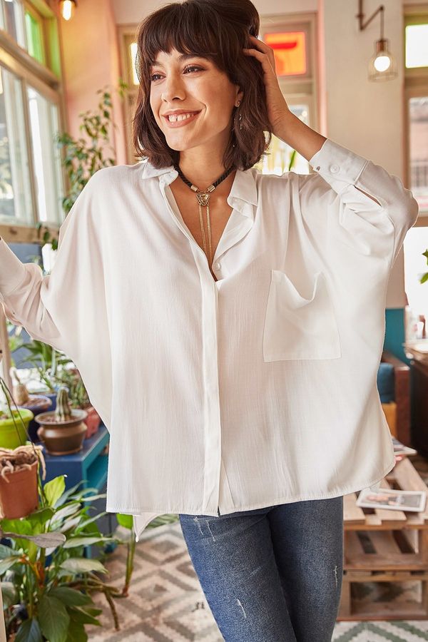 Olalook Дамска риза Olalook GML-19000420/SAKS BLUE