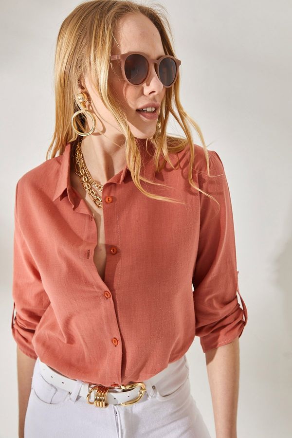 Olalook Дамска риза Olalook Indigo