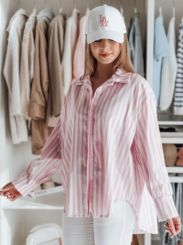 DStreet Дамска риза с голям размер и удължен гръб